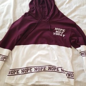 Nope Not Today hoodie